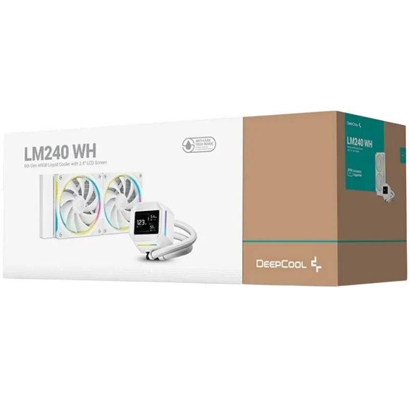 Кулер для процессора Deepcool LM240 WH 120 мм