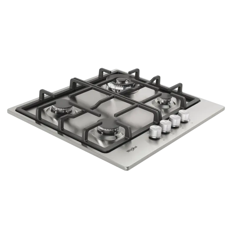 Газовая варочная панель Whirlpool TKRL 661 IX Нержавеющая сталь