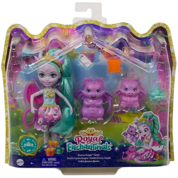 Enchantimals Deanna Dragon & Family