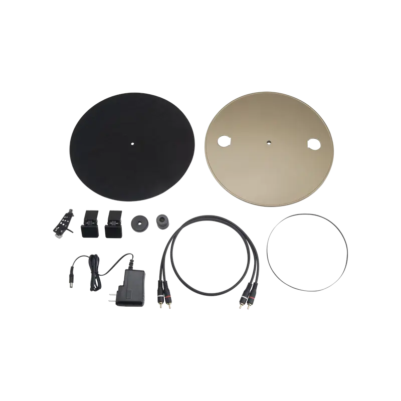 Виниловый проигрыватель JBL SPINNER BT Черный | Золотистый