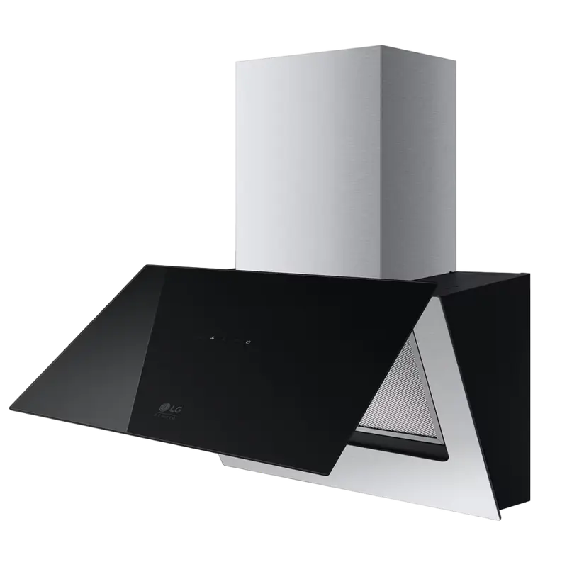 Наклонная Вытяжка LG HCEZD2427B Черный