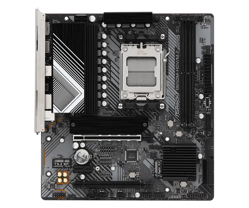 Материнская плата ASRock B650M-HDV/M.2 AM5 Micro-ATX