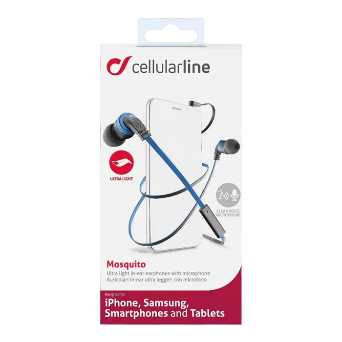 Наушники Cellularline Mosquito Синий