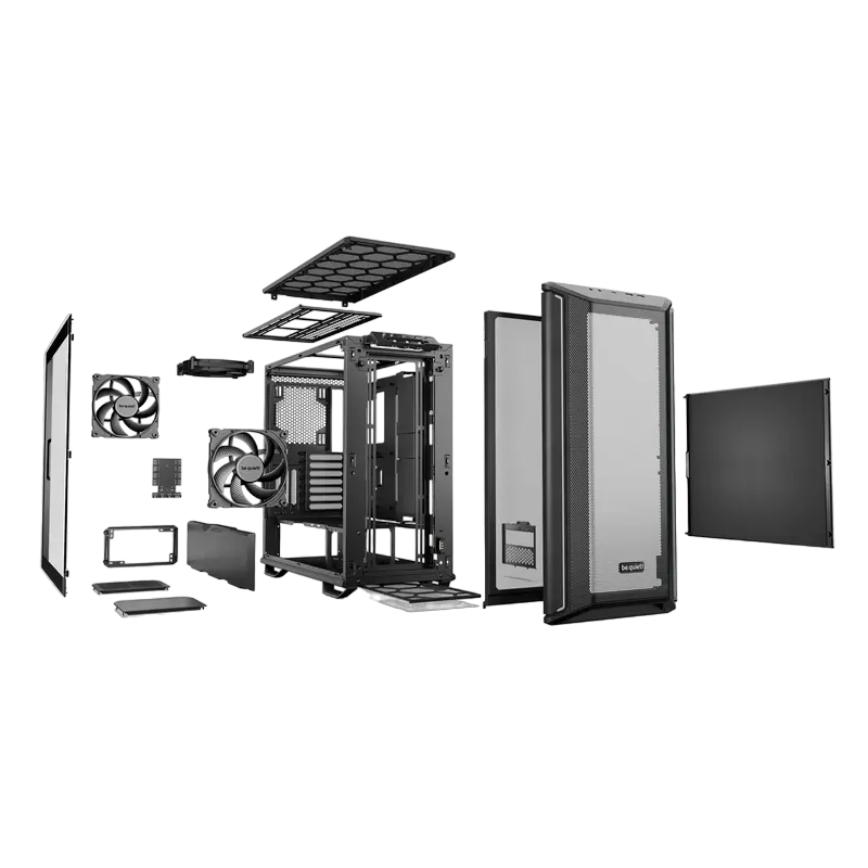 Carcasă PC be quiet! DARK BASE 701 Midi-Tower Negru