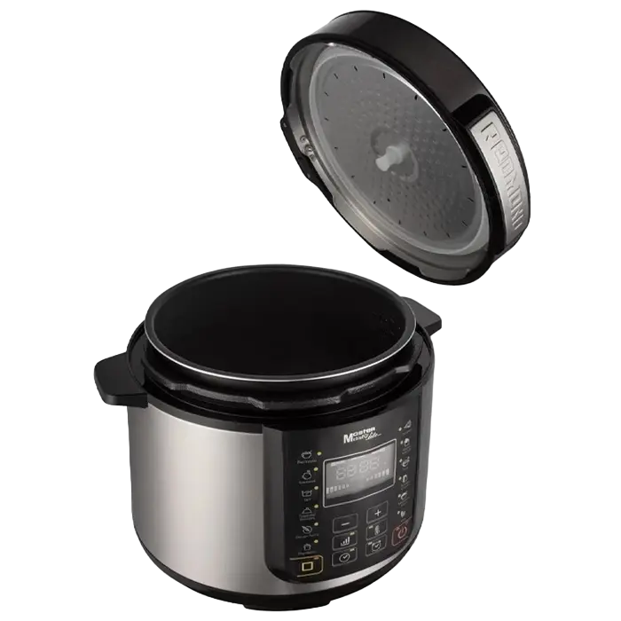 Мультиварка-скороварка Redmond RMC-PM381 Серебристый | Черный