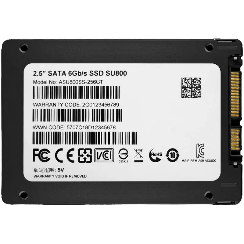 Накопитель SSD ADATA Ultimate SU800 Ultimate "SU800" 256GB