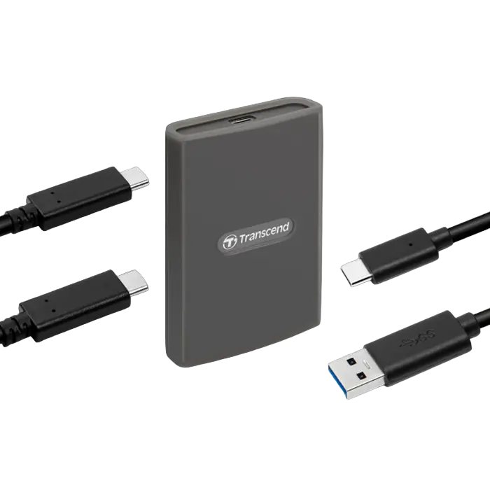 Кардридер Transcend TS-RDE2 Серый