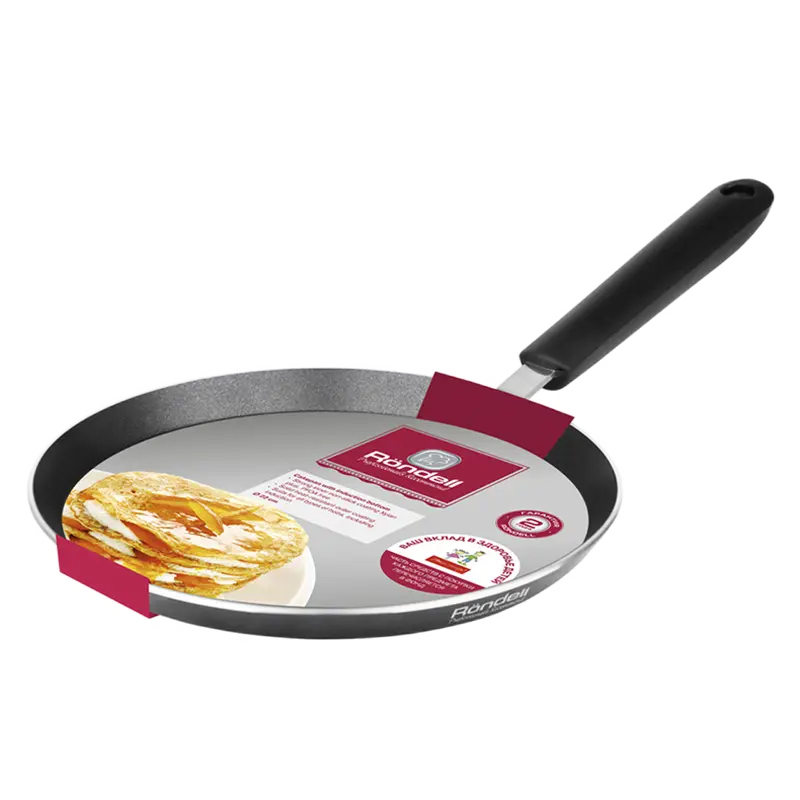 Блинная сковорода Rondell Pancake frypan Pancake frypan Чёрный