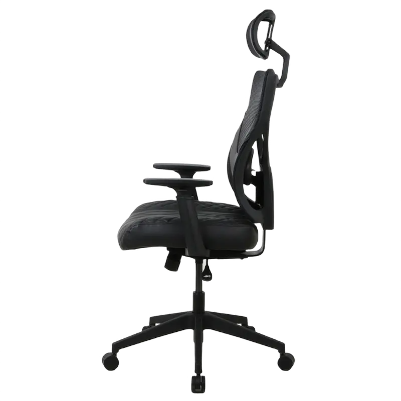 Игровое кресло ONEX GE300 ПВХ Кожа Чёрный