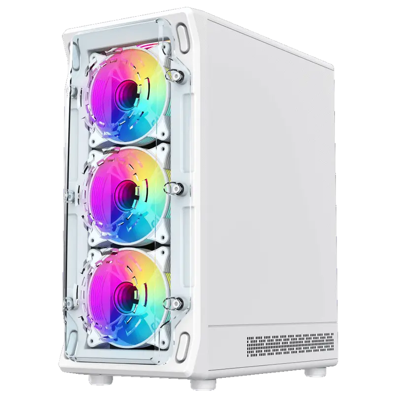 Компьютерный корпус Gamemax STARLIGHT 2 AW Midi-Tower Белый