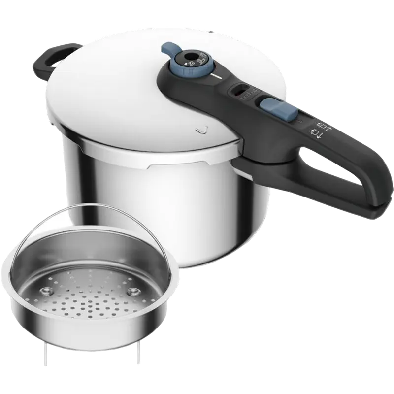 Oala sub presiune Tefal Secure Trendy Secure Trendy Oțel inoxidabil