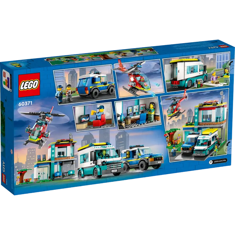 Конструктор LEGO Emergency Vehicles HQ