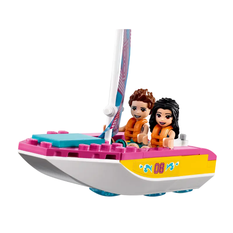 Конструктор LEGO Forest Camper Van and Sailboat Разноцветный