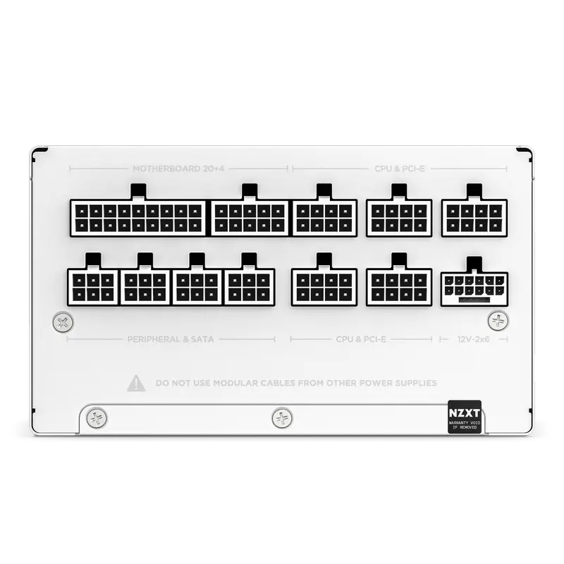 Tip Блок питания для компьютеров NZXT C1200 ATX Белый