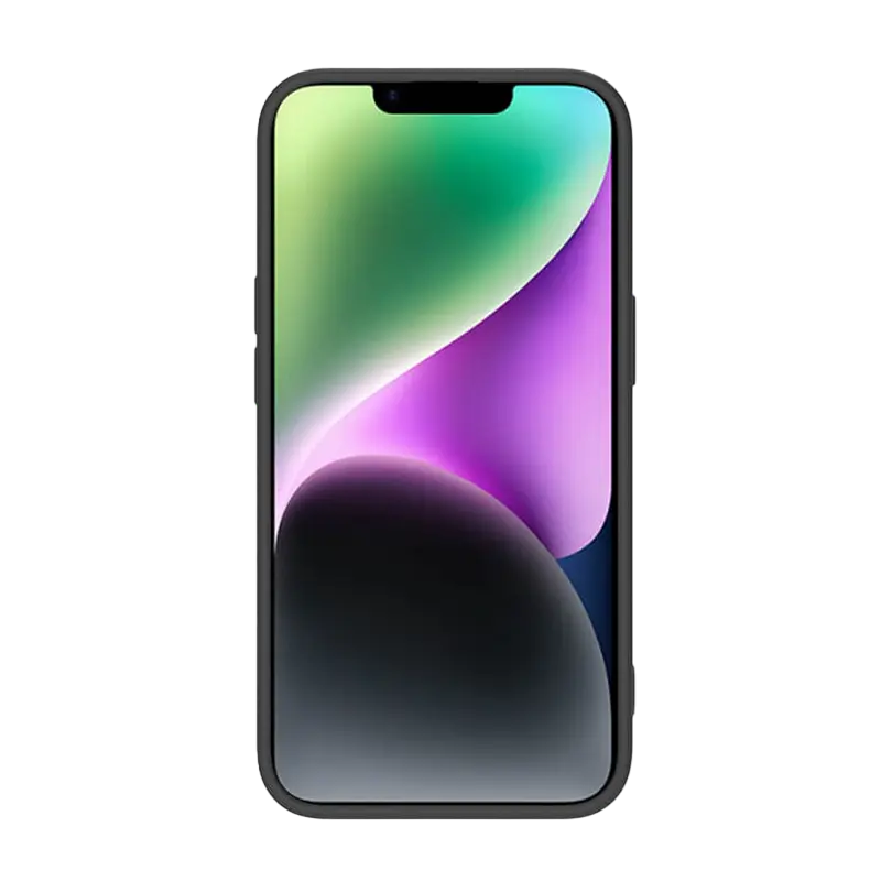 Чехол Nillkin Apple iPhone 14 Plus CamShield Silky Silicone Camshield Чёрный