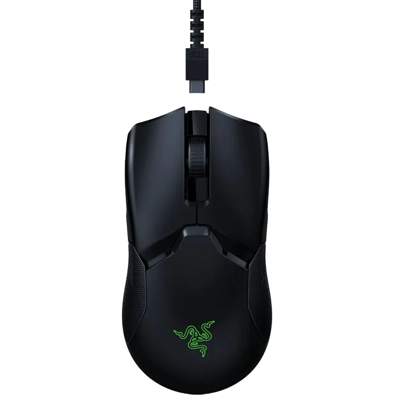 Беcпроводная мышь Razer Viper Ultimate Беспроводное,Проводное Чёрный