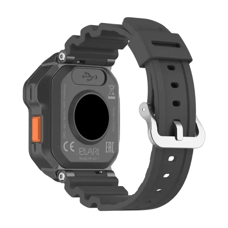 Ceas pentru copii Elari KidPhone Techno 4G Negru