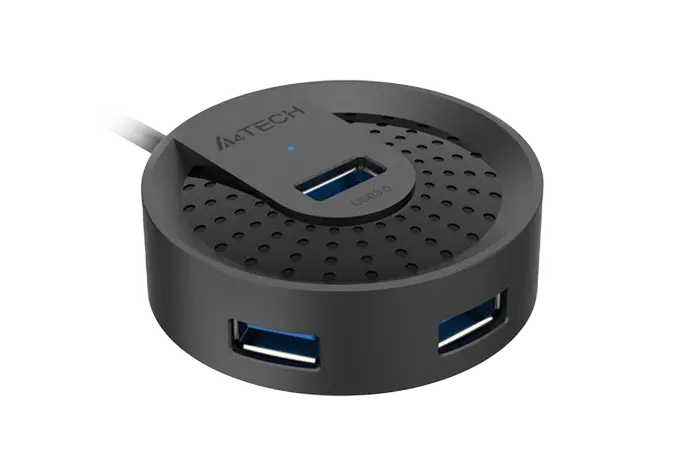 USB-концентратор A4Tech HUB-30 Черный