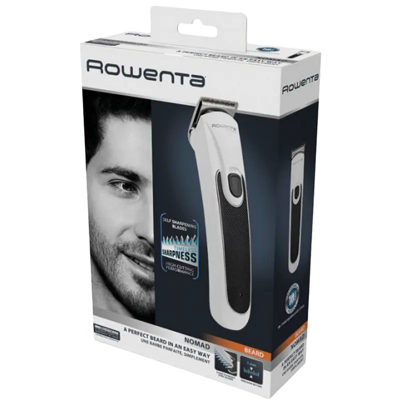 Мужской Триммер Rowenta Nomad Белый | Черный
