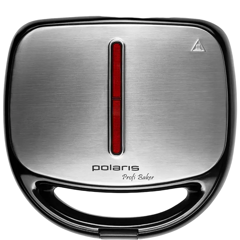 Aparat pentru sandwich multifunctional Polaris Profi Baker Argintiu | Negru