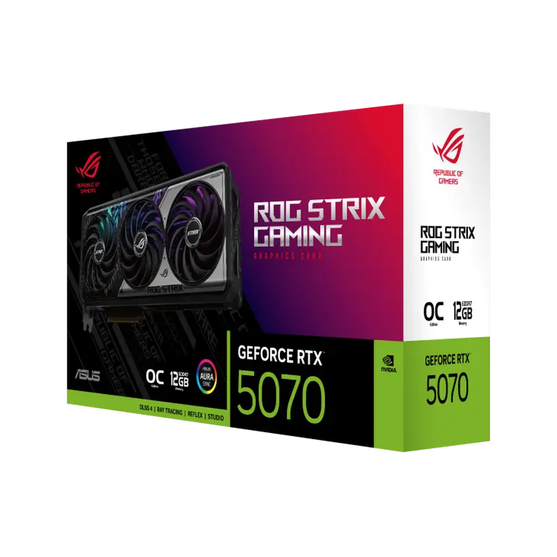 Видеокарта ASUS ROG Strix GeForce RTX 5070 OC GAMING