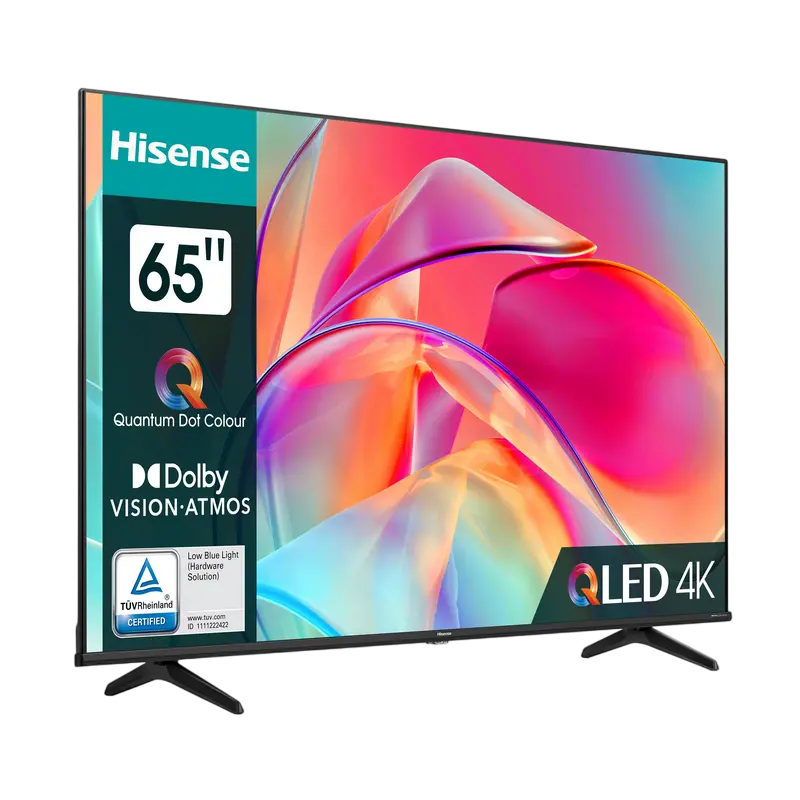 65" QLED SMART Телевизор Hisense 65E7KQ Черный
