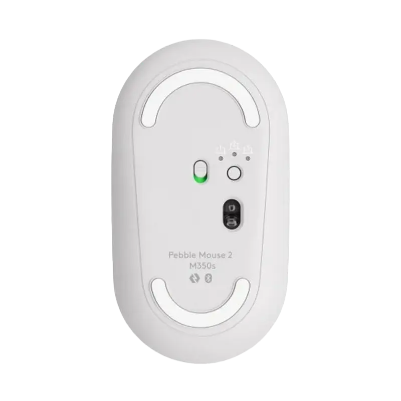 Беcпроводная мышь Logitech M350S Беспроводное Белый