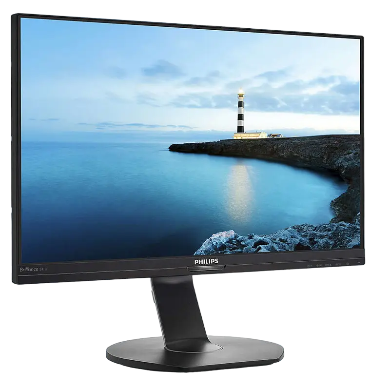 Монитор Philips 241B7QUPBEB Черный/Серебристый