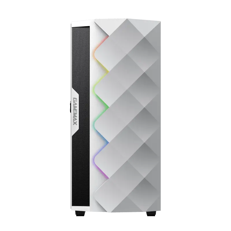 Компьютерный корпус Gamemax DIAMOND COC Midi-Tower Белый