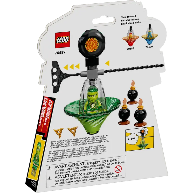 Конструктор LEGO Lloyd's Spinjitzu Ninja Training Зелёный