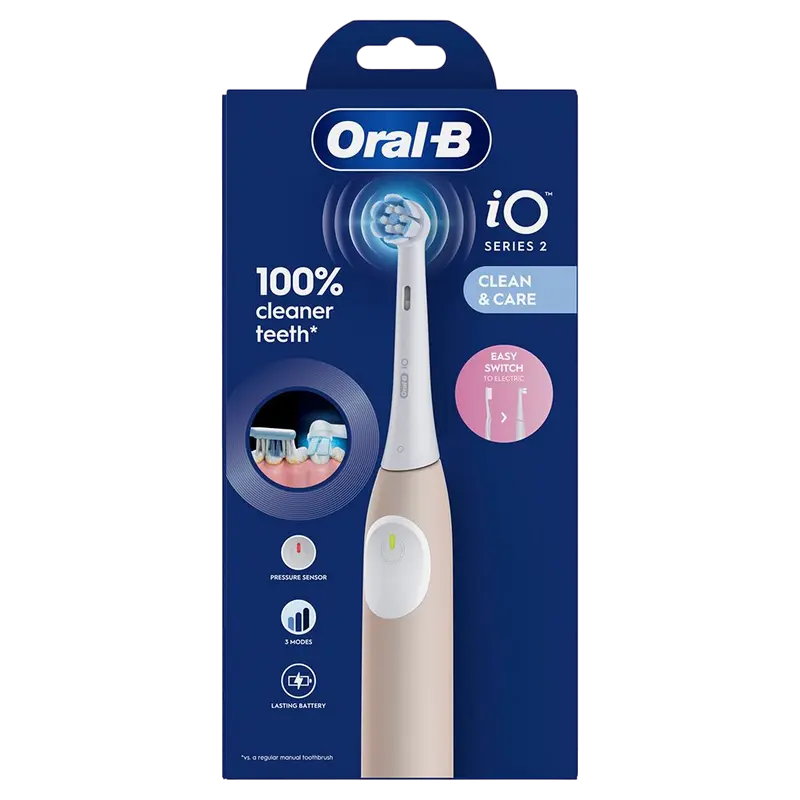Periuță de dinți electrică Pentru adulți Braun Oral-B iO2 Calm Pink