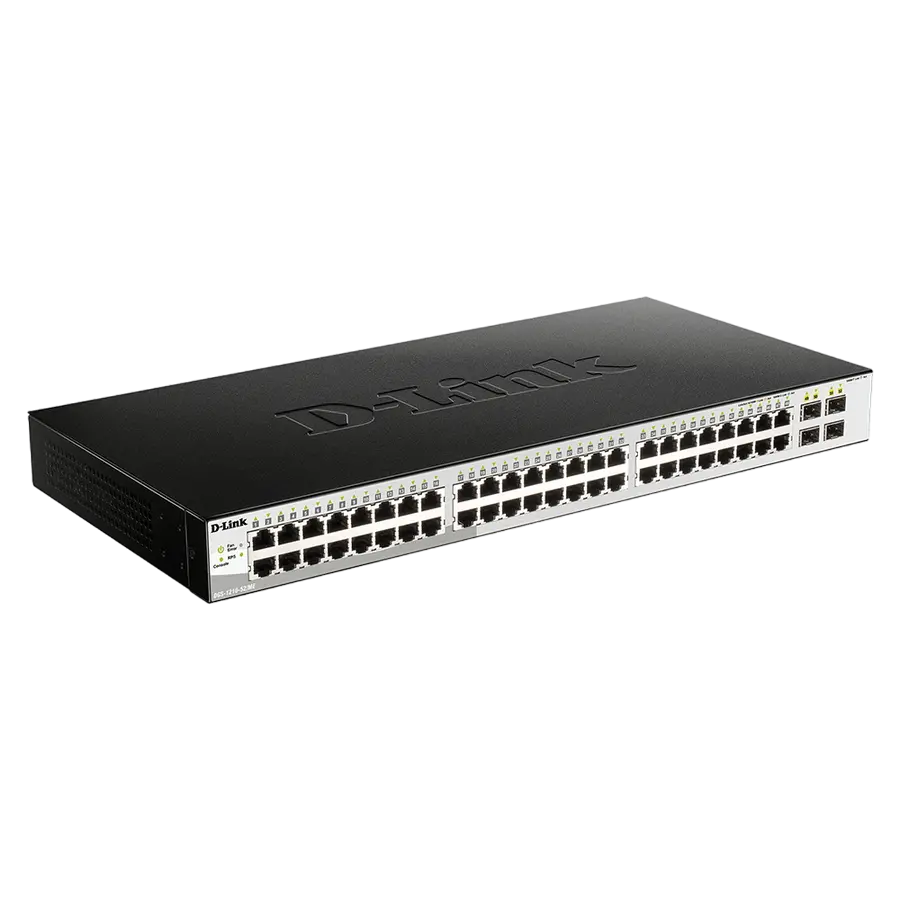 Сетевой коммутатор D-Link DGS-1210-52/ME Черный