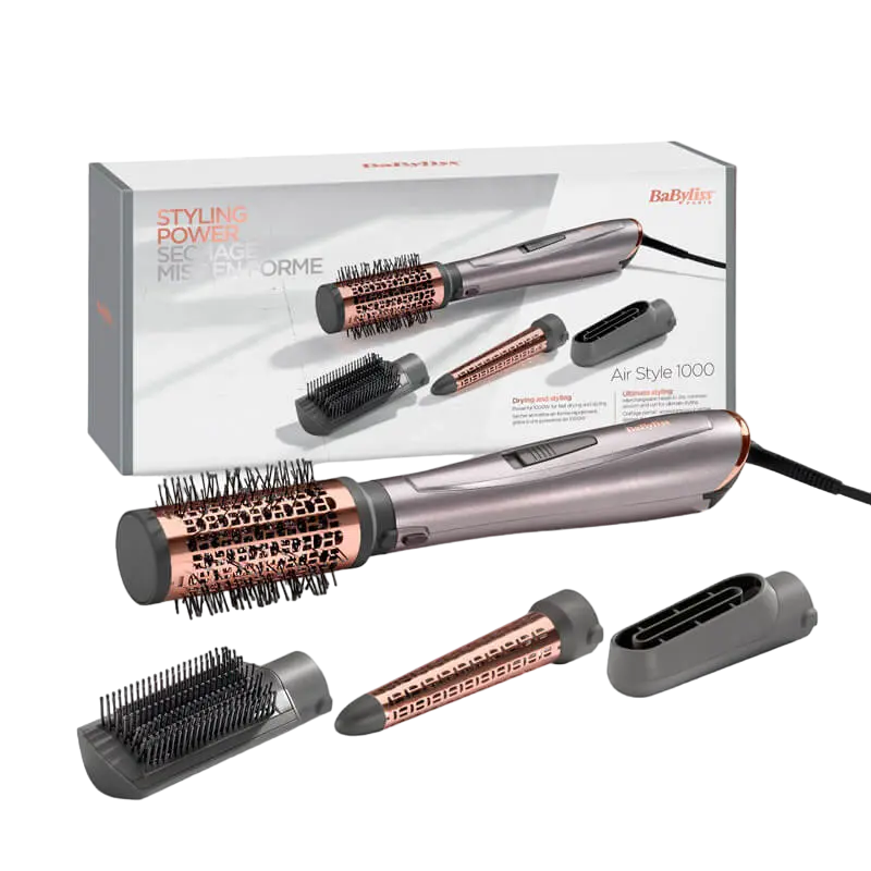 Фен-щётка BaByliss Air Style Серый