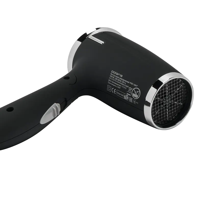Компактный фен Polaris PHD 1464T Чёрный