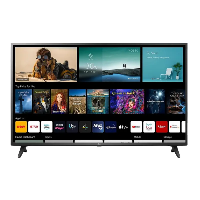 55" LED SMART TV LG 55UP75006LF Negru