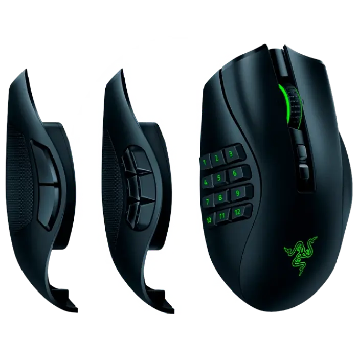 Игровая мышь Razer Naga Pro Беспроводное Чёрный
