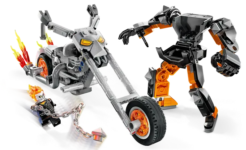 Конструктор LEGO Ghost Rider Mech & Bike Разноцветный