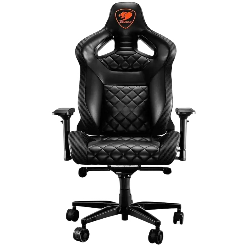 Игровое кресло Cougar Armor Titan ПВХ Кожа Чёрный