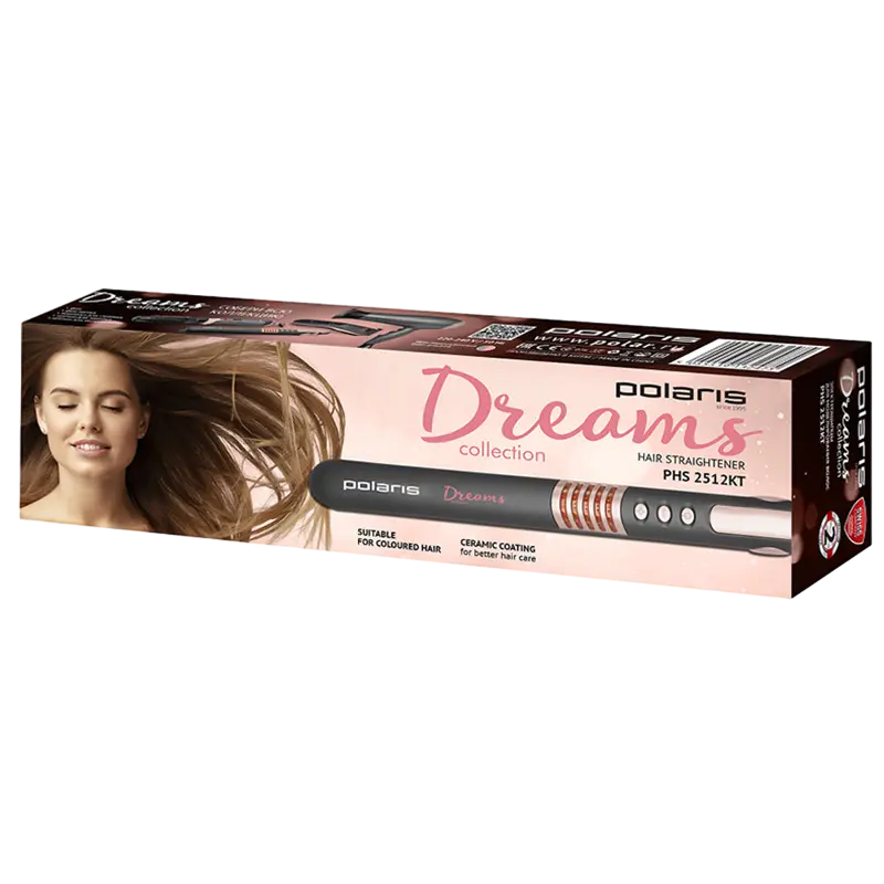 Placă de păr Polaris PHS 2512KT