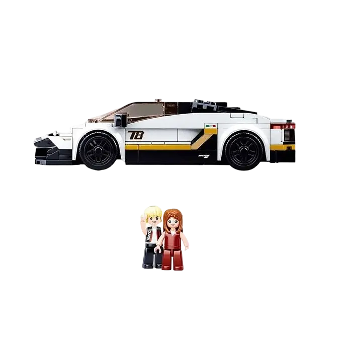 Конструктор Sluban Model Bricks - Racing Car Italy Разноцветный