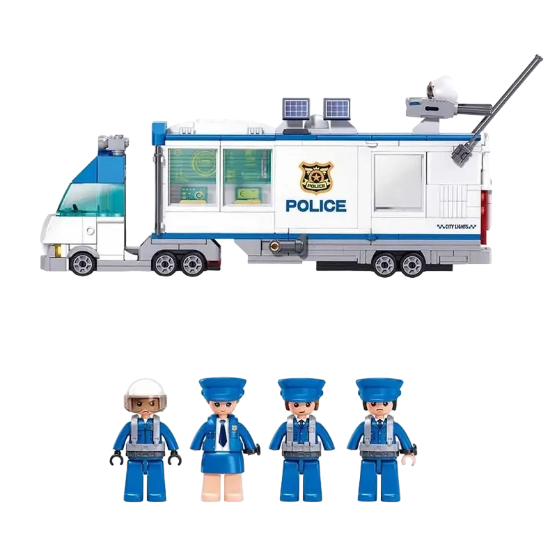 Конструктор Sluban Metropolis - Mobile Police Station Разноцветный