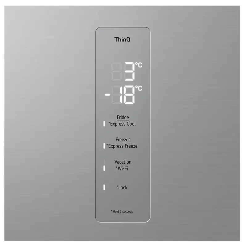 Холодильник LG GBV7270CPY Серебристый