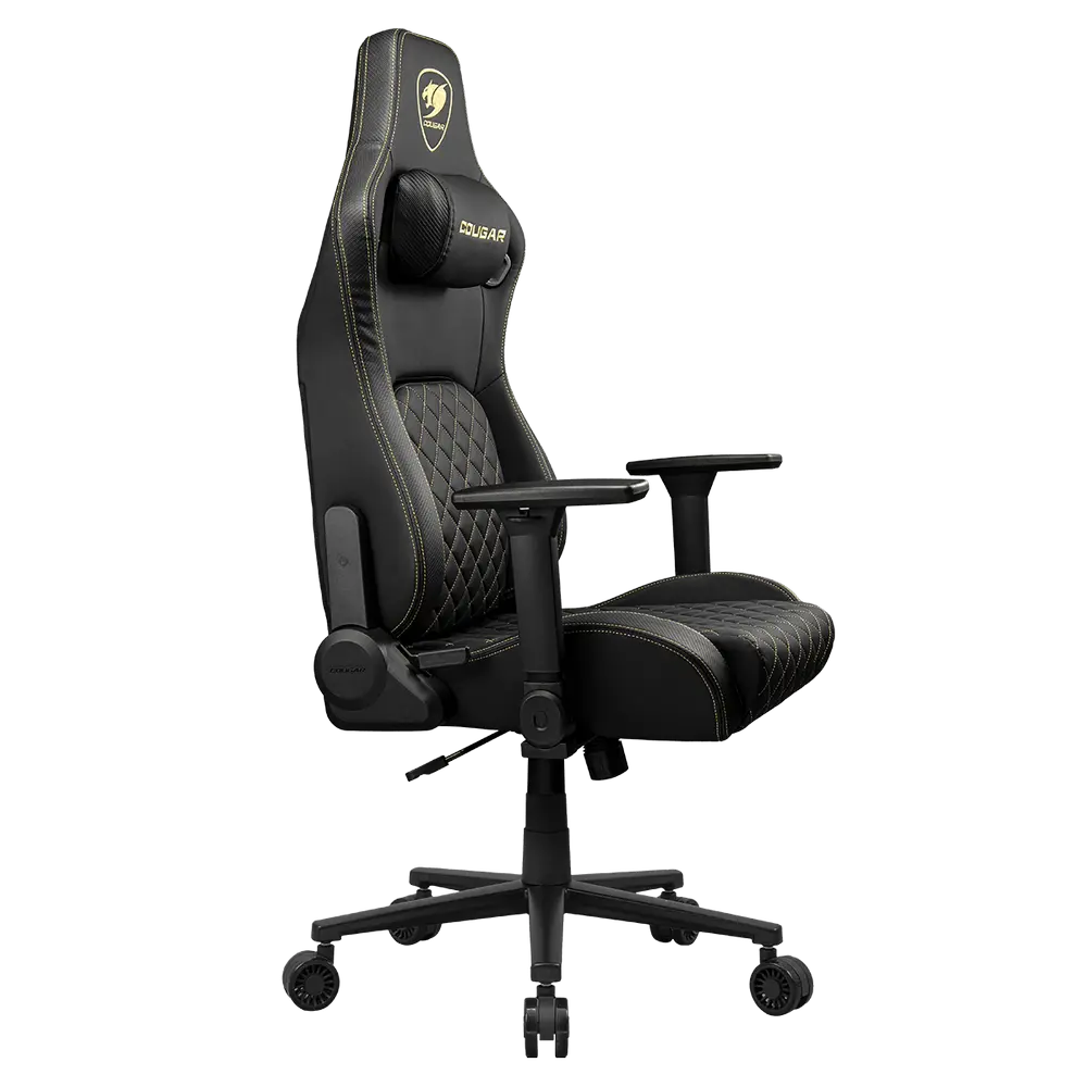 Игровое кресло Cougar Defensor Искусственная кожа Золотой