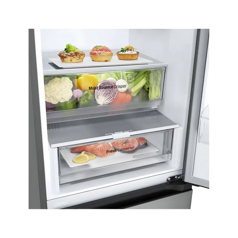 Холодильник LG GBV3100DPY Серебристый