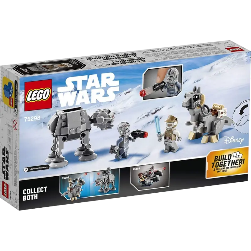 Конструктор LEGO AT-AT™ vs. Tauntaun™ Microfighters Серый