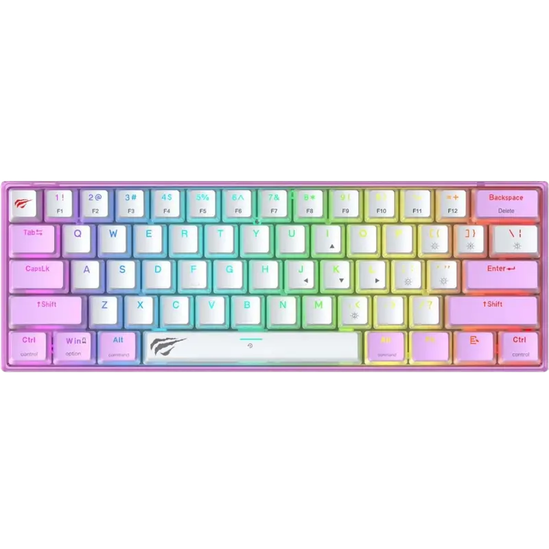 Tastatură Havit KB877L Mecanic Violet