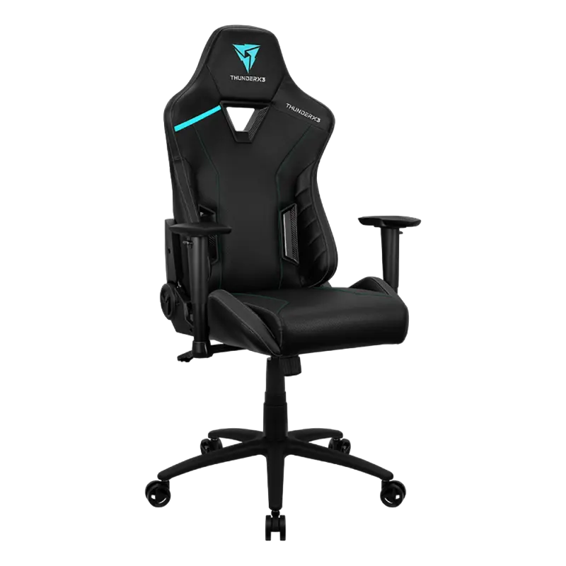 Игровое кресло ThunderX3 TC3 Искусственная кожа Чёрный