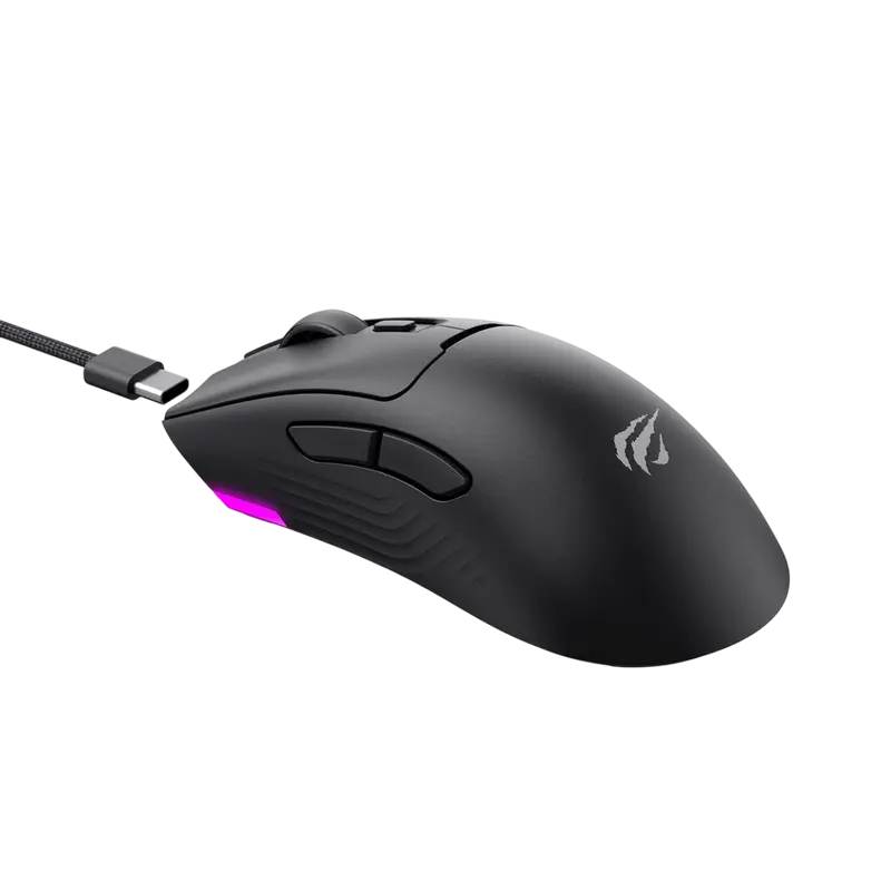 Игровая мышь Havit MS966WB Беспроводное,Проводное Чёрный