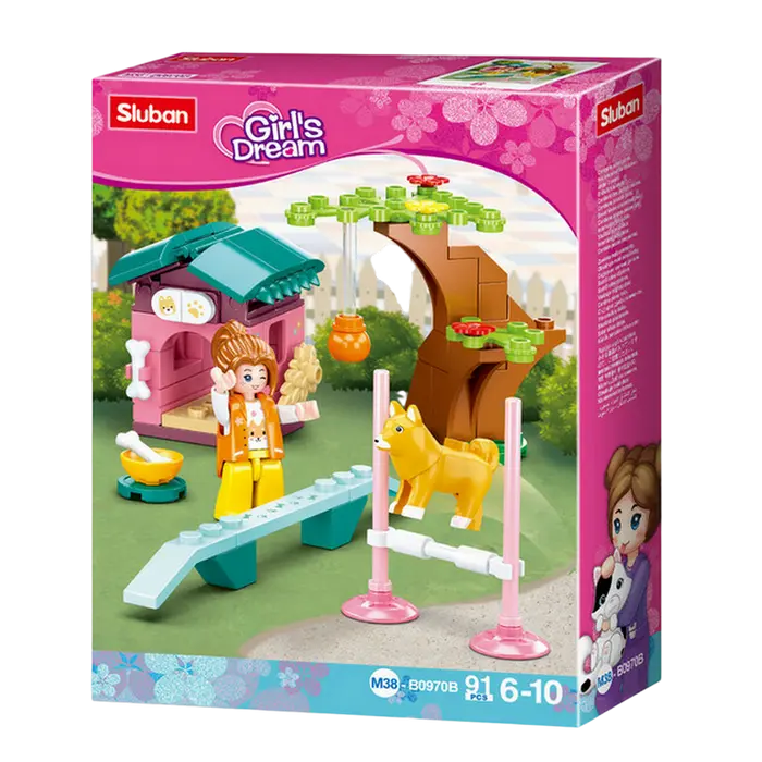 Конструктор Sluban Girls Dream - Pet Amusement Park Разноцветный