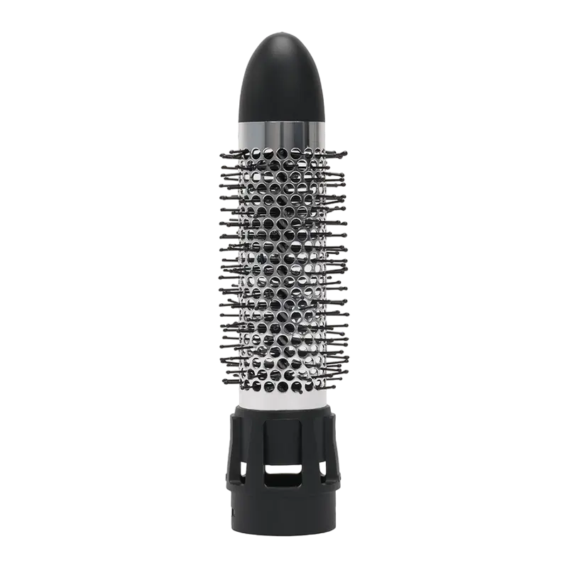 Фен-щётка Polaris Megapolis Collection Чёрный | Бордовый